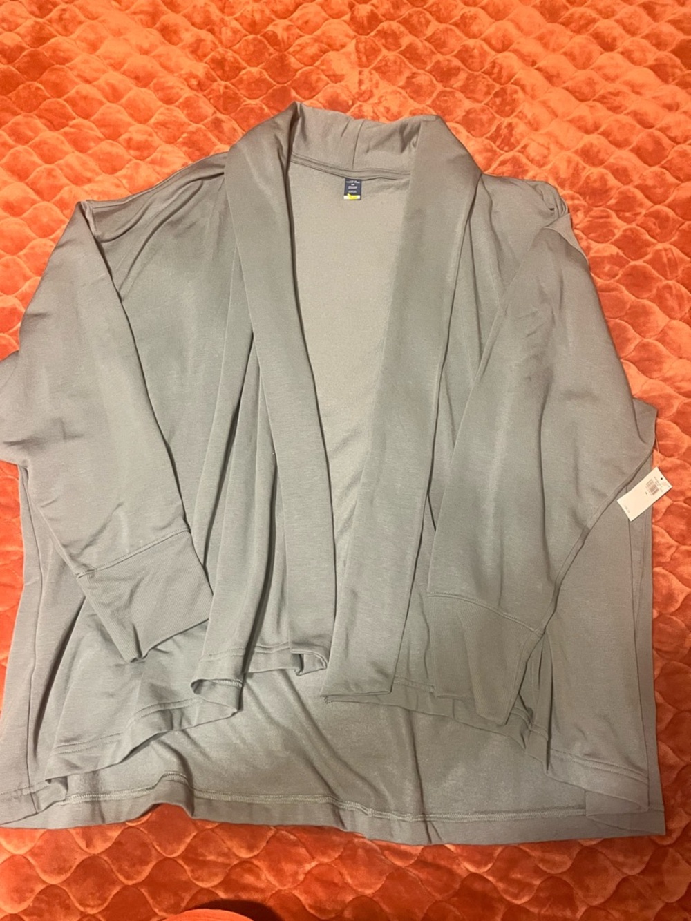 Old Navy Sage Green Open Front Cardigan